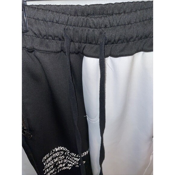 GVAPI Men’s Athletic Pants Size 30x34 Black White Athleisure Outdoors Comfort - Picture 3 of 15